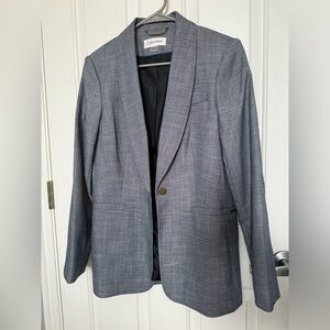 Calvin Klein women’s Blazier size 8 blue